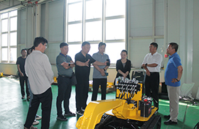 Warmly Welcome the Leaders of Anyang City to visit E.P Machinery’s Factory