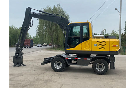 E.P Brand 10 Ton small excavation MY100L  Wheel  Excavator 