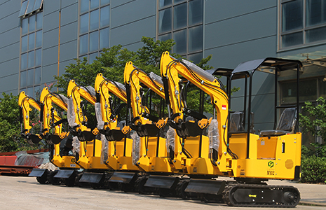 1000kg Hydraulic Crawler Agriculture small digger Mini Excavator with CE ISO EPA support OEM