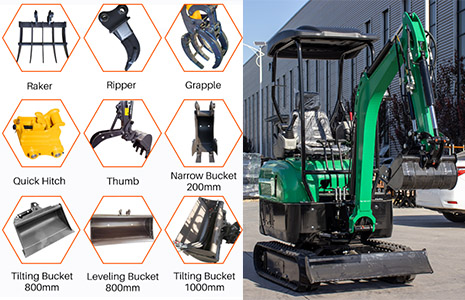 2000kg Hydraulic Mini Excavator With Competitive Prices EP MY20 with retractable tracks