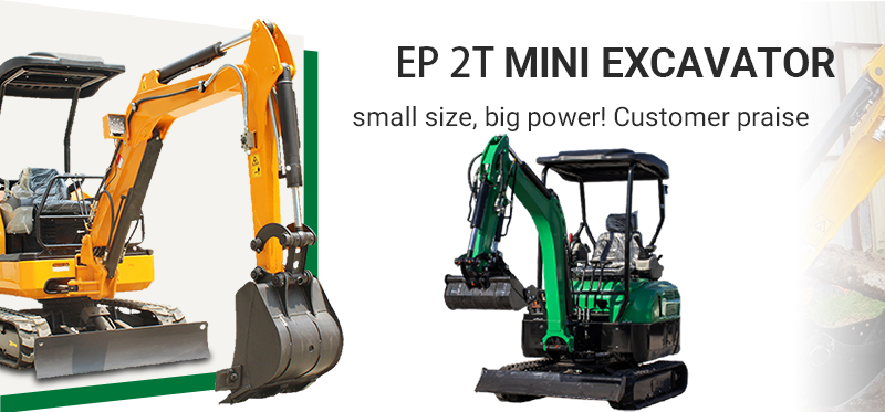 china EP 2.0 ton mini excavator: small size, big power! Customer praise