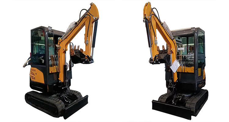 EP Construction Digger Micro Crawler Excavator Prices 2 Ton Compact Mini digger Bagger With EPA、CE、EURO 5 for sale