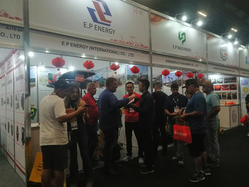 M&T EXPO 2024 Mini Excavator  Exhibition