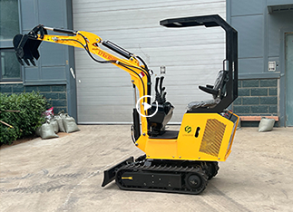 CE Certified Euro 5 Standard 1Ton Mini Excavators video