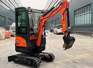 Highly configured 1 ton mini excavator