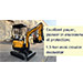 Excellent power, pioneer in environmental protection: 1.3ton mini crawler excavator