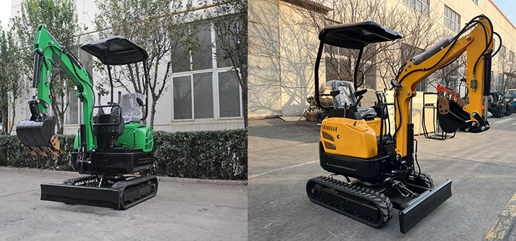 1.3ton mini crawler excavator with kubota engine